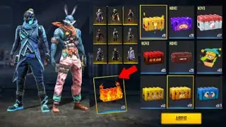 OPENING 1000 RARE BOXES AND PACKAGES IN FREE FIRE ONLY LEGENDARY BOXES