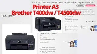 Brother T4000dw Brother T4500dw Printer A3