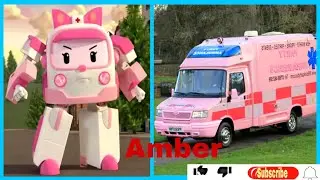 Paw patrol Cars in Real life All Characters10[Superwings s6 team ep. Robocar POLI Season 1 Ep. 01