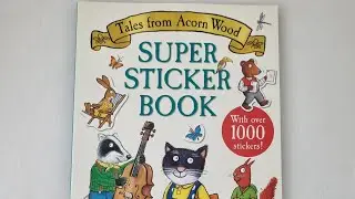 Tale from Acorn wood Super Sticker book / woth over 1000 stickers