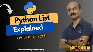 #python | #pythonlists | #codingforbeginners |  #learnpython  | Learn Python Lists |#programming