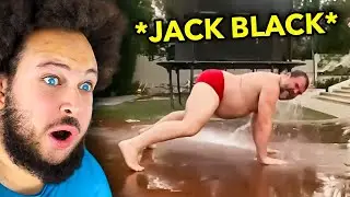 Watching HILARIOUS JACK BLACK TikToks! (AMHBAND Reaction)