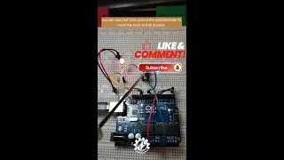 Potentiometer Analog Input With Arduino #arduino #electronic
