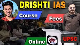 Drishti IAS Noida Full Detail | Online Course | Fees | UPSC preparation in Delhi 