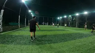 Playing football in turf 😍