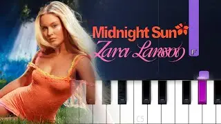 Zara Larsson - Midnight Sun (Piano Tutorial)