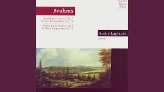 Two Rhapsodies for piano, Op. 79 - No.2 in G Minor: Molto passionato, ma non troppo allegro...