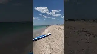 GIrl Relaxing On The Beach 