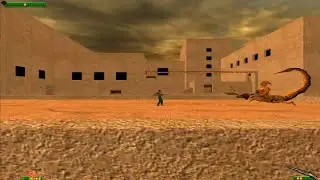 Serious Sam: The Second Encounter (2D Mod Time Action) - Город песков