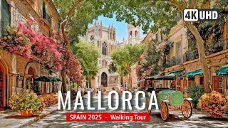 MALLORCA Walking Tour 🇪🇸: Explore Mallorca Streets, Culture & Coastline! [4k60]
