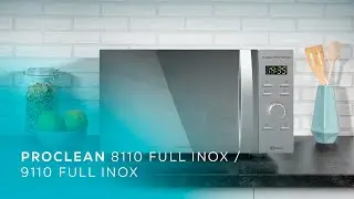 Microwave 30L Con Grill Proclean 9110 Full Inox | Cecotec