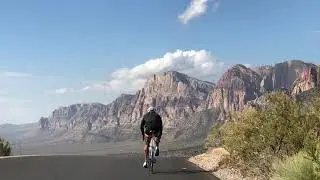 Red Rock Cyclist by Andy and Sam