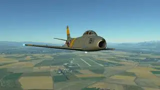 DCS: F-86 First Landing Attempt