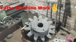 Lathe machine Work | Working on lathe machine | @skengineering9570
