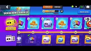 Brawl Stars Ağustos ayı sezonu kutu açılımı 2022 1080p 60Fps