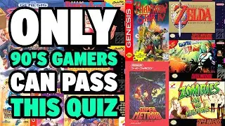 Nostalgic Trivia Quiz | Can you guess the 90s Video Game? | 16-Bit Edition