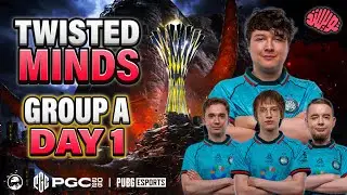PGC 2025 | POV - Twisted Minds | Group A DAY 1 | PUBG Pro-Player