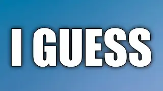 Krsna - I Guess ( Lyrics )