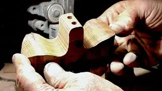 Pale Moon Ebony! Ep.6 Creating the Mouthpiece pt.1.  Making a DOUBLE Native Flute!