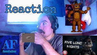 @JTM FNAF Rap (Five Long Nights) Remastered Reaction: ENJOY THEM AGAIN!!