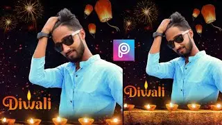 Diwali Photo Editing in Picsart || Picsart Diwali Photo Editing 2021 - Abhishek Edit