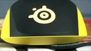 Steelseries Rival 100 (Proton Yellow) Gaming Mouse - Designed in NX. (1:1 scale)