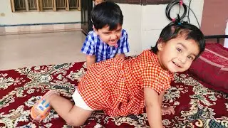 Kids ki mastiya Noor or zayan murga ban raha 😂#funnyvideo #kidsvideo