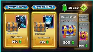 Chests Opening Worth 5.5k Gems!🔥 - Castle crush