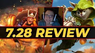 Reviewing Dota 7.28 - Patch Notes with zfreek, chef josh and kev