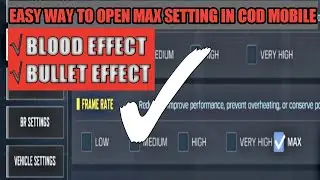 UNLOCK MAX GRAPHICS CODM | NEW SMOOTH FIX LAG IN CODM CONFIG √