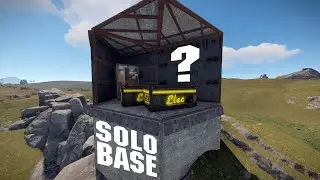 SOLO BASE but...WITH SECRET LOOTROOM | Rust Base Design 2023