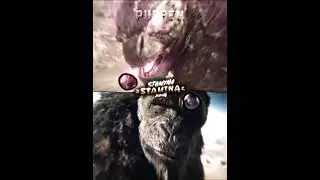 Godzilla Evolved Vs King Kong #meme #edit #godzilla #godzillaxkong #godzillavskong #kong