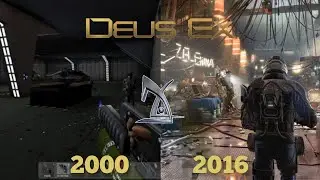 Evolution of Deus Ex Games 2000-2016 | Deus Ex - Deus Ex: Mankind Divided & Deus Ex Go