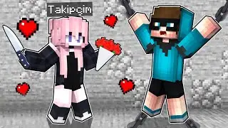 KIZ HAYRANIM BENİ KAÇIRDI 😱 - Minecraft