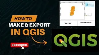 How to make and export maps in QGIS!
