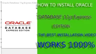 Oracle Database tutorials | How to install oracle database 11g on windows 10 | WORKS 1000%