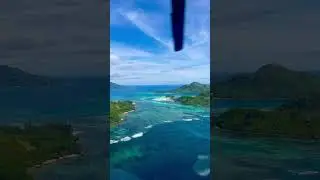 Scenic tours on another level 🤩 | #seychellesislands #shorts