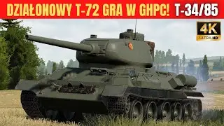 Działonowy T 72 gra w Gunner HEAT PC! I T-34/85 I Retro Rumble Part 1 I 4K