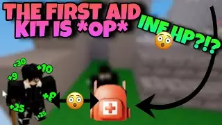 The First aid kit is *OP* 😱 (Roblox Bedwars)