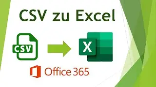 Import and format CSV in Excel (Office 365)