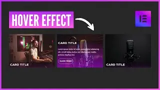 Card Hover Effects in Elementor Pro – Stunning WordPress Hover Animation Tutorial