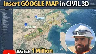 Lecture 4 | Civil 3D Creating Point Tables | Insert Google Map | Complete Tutorial