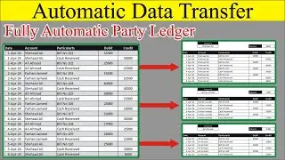 Automatic Data Transfer From One Sheet to Another in Excel (Easy Method)