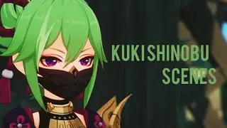 Kuki Shinobu Scenepack | Genshin Impact 1080p