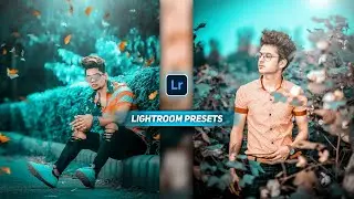 Lightroom Photo Editing Background Change|Aqua and Orange tone Lightroom Presets|Lr Photo editing