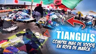 COMPRANDO ROPA ORIGINAL EN UN TIANGUIS