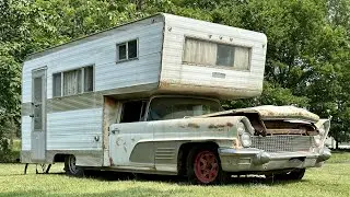 Will It Run After 50 Years?! | RARE Abandoned Motorhome | 1960 Lincoln Continental Camper | RESTORED