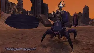 Elite monture wow Char de guerre qiraji noir