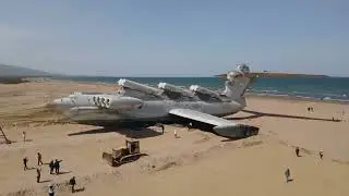 Каспийский монстр - экраноплан Лунь