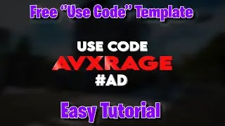 Tutorial : How To Make This ''Use Code'' Intro - *FREE* Template